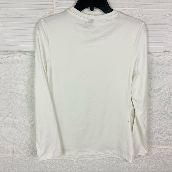 SHEIN Classic White Long Sleeve stretch maternity Shirt Size large maternity - Picture 3 of 10